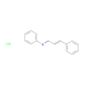 Benzenamine, N-[(2E)-3-phenyl-2-propenylidene]-, hydrochloride