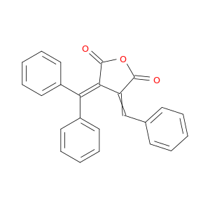2,5-Furandione, 3-(diphenylmethylene)dihydro-4-(phenylmethylene)-