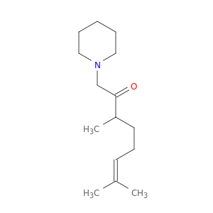 6-Octen-2-one, 3,7-dimethyl-1-(1-piperidinyl)-