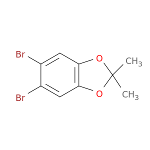 1,3-Benzodioxole, 5,6-dibromo-2,2-dimethyl-