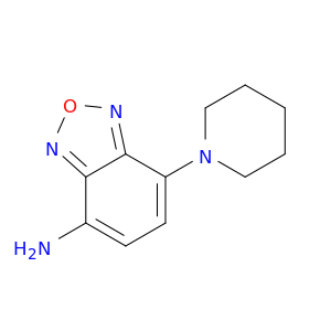 7-(Piperidin-1-yl)benzo[c][1,2,5]oxadiazol-4-amine