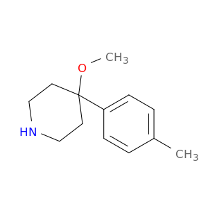 Piperidine, 4-methoxy-4-(4-methylphenyl)- (9CI)