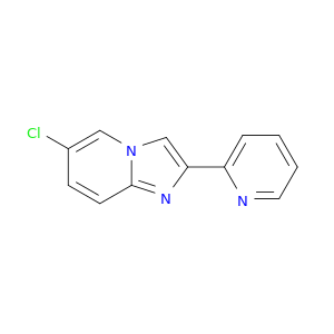 Imidazo[1,2-a]pyridine, 6-chloro-2-(2-pyridinyl)-