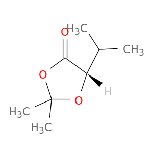 1,3-Dioxolan-4-one, 2,2-dimethyl-5-(1-methylethyl)-, (S)-