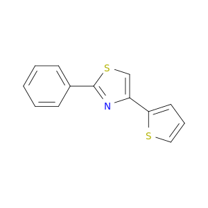Thiazole, 2-phenyl-4-(2-thienyl)-