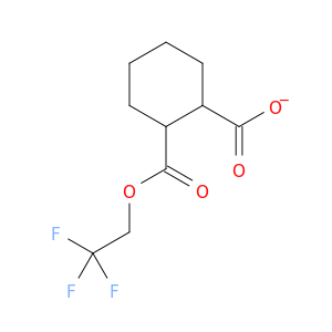 1,2-Cyclohexanedicarboxylic acid, mono(trifluoroethyl) ester