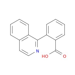 Benzoic acid, 2-(1-isoquinolinyl)-