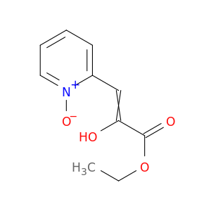 2-Propenoic acid, 2-hydroxy-3-(1-oxido-2-pyridinyl)-, ethyl ester