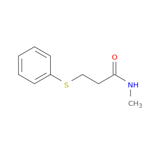 Propanamide, N-methyl-3-(phenylthio)-
