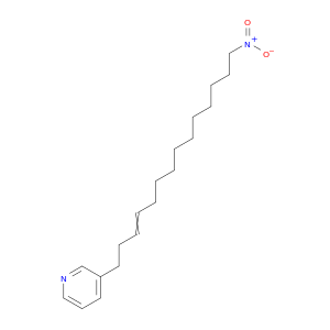 Pyridine, 3-(14-nitro-3-tetradecenyl)-