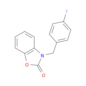 2(3H)-Benzoxazolone, 3-[(4-fluorophenyl)methyl]-