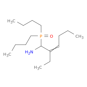 2-Hexen-1-amine, 1-(dibutylphosphinyl)-2-ethyl-
