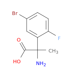 2-amino-2-(5-bromo-2-fluorophenyl)propanoic acid