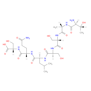 L-Serine, L-threonyl-L-alanyl-L-seryl-L-seryl-L-leucyl-L-glutaminyl-
