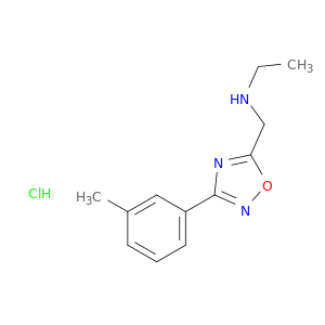 N-((3-(m-Tolyl)-1,2,4-oxadiazol-5-yl)methyl)ethanamine hydrochloride