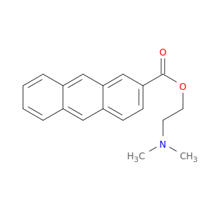 2-Anthracenecarboxylic acid, 2-(dimethylamino)ethyl ester
