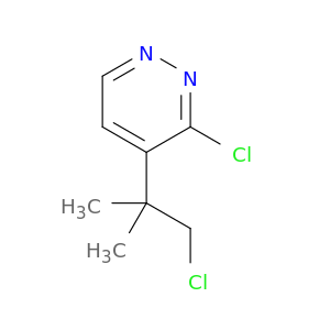 Pyridazine, 3-chloro-4-(2-chloro-1,1-dimethylethyl)-