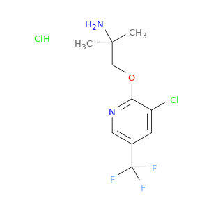 2-丙氨酸,1-[[3-氯-5-(三氟甲基)-2-吡啶基]氧基]-2-甲基-,盐酸盐(1：1)