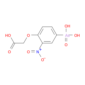 (4-arsono-2-nitrophenoxy)acetic acid