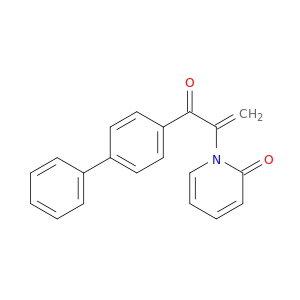 2(1H)-Pyridinone,1-[1-([1,1'-biphenyl]-4-ylcarbonyl)ethenyl]-