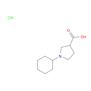 3-吡咯烷羧酸,1-环己基,盐酸盐(1：1)