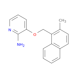 2-Pyridinamine, 3-[(2-methyl-1-naphthalenyl)methoxy]-