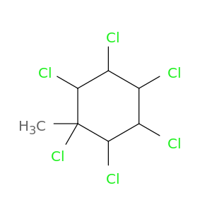Cyclohexane, 1,2,3,4,5,6-hexachloro-1-methyl-