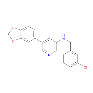 Phenol, 3-[[[5-(1,3-benzodioxol-5-yl)-3-pyridinyl]amino]methyl]-