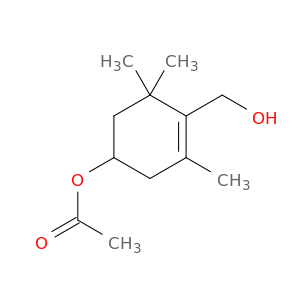 1-Cyclohexene-1-methanol, 4-(acetyloxy)-2,6,6-trimethyl-