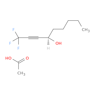 2-Nonyn-4-ol, 1,1,1-trifluoro-, acetate, (R)-
