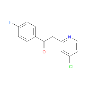 Ethanone, 2-(4-chloro-2-pyridinyl)-1-(4-fluorophenyl)-