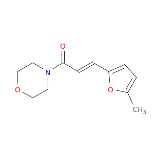 Morpholine, 4-[(2E)-3-(5-methyl-2-furanyl)-1-oxo-2-propenyl]-