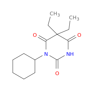 1-环己基-5,5-二乙基-2,4,6(1h,3h,5h)-嘧啶四乙烯