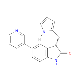 3-((1H-吡咯-2-基)亚甲基)-5-(吡啶-3-基)吲哚啉-2-酮