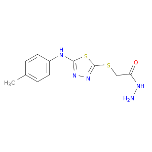 (5-p-Tolylamino-[1,3,4]thiadiazol-2-ylsulfanyl)-acetic acid hydrazide