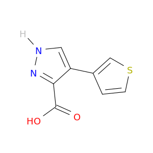1H-Pyrazole-3-carboxylicacid, 4-(3-thienyl)-