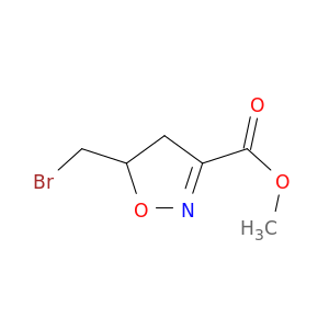 methyl 5-(bromomethyl)-4,5-dihydro-1,2-oxazole-3-carboxylate