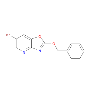 Oxazolo[4,5-b]pyridine, 6-bromo-2-(phenylmethoxy)-