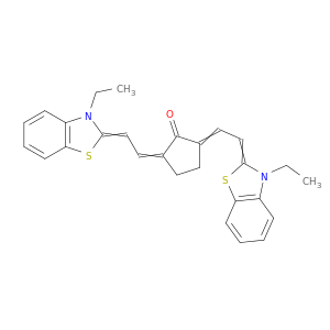 Cyclopentanone,2,5-bis[2-(3-ethyl-2(3H)-benzothiazolylidene)ethylidene]-