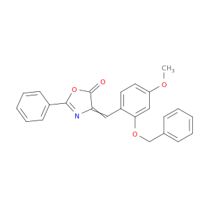 4-(2-(BENZYLOXY)-4-METHOXYBENZYLIDENE)-2-PHENYL-1,3-OXAZOL-5(4H)-ONE