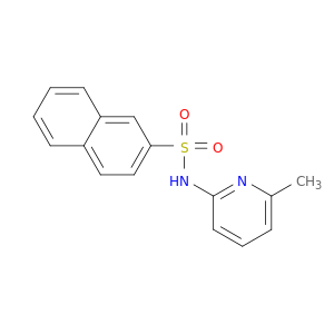 2-Naphthalenesulfonamide, N-(6-methyl-2-pyridinyl)-