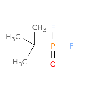 Phosphonic difluoride, (1,1-dimethylethyl)-