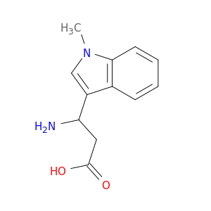 1H-Indole-3-propanoicacid, b-amino-1-methyl-
