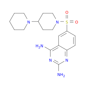 6-([1,4']BIPIPERIDINYL-1'-SULFONYL)-QUINAZOLINE-2,4-DIAMINE