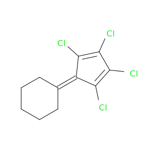 Cyclohexane, (2,3,4,5-tetrachloro-2,4-cyclopentadien-1-ylidene)-
