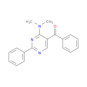 Methanone, [4-(dimethylamino)-2-phenyl-5-pyrimidinyl]phenyl-