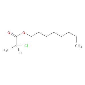 Propanoic acid, 2-chloro-, octyl ester, (S)-
