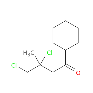 1-Butanone, 3,4-dichloro-1-cyclohexyl-3-methyl-
