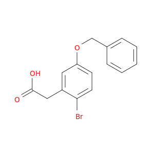 5-BENZYLOXY-2-BROMOPHENYLACETIC ACID