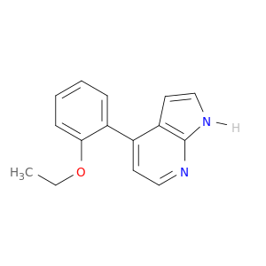 1H-Pyrrolo[2,3-b]pyridine, 4-(2-ethoxyphenyl)-